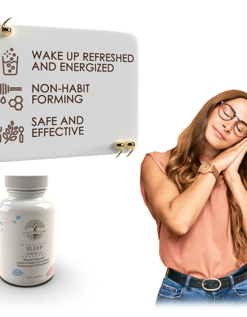 Load image into Gallery viewer, Sleep Formula by A Quality Life Nutrition
