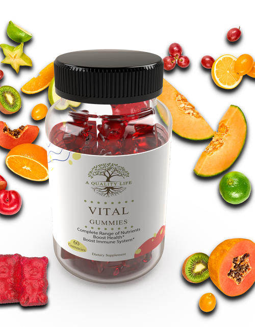 Load image into Gallery viewer, Vital Gummies by A Quality Life Nutrition

