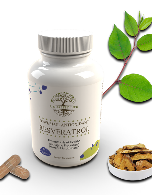 Load image into Gallery viewer, Powerful Antioxidant - Resveratrol by A Quality Life Nutrition
