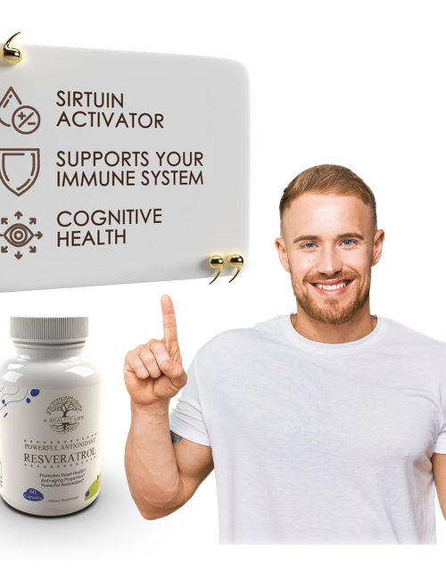 Load image into Gallery viewer, Powerful Antioxidant - Resveratrol by A Quality Life Nutrition
