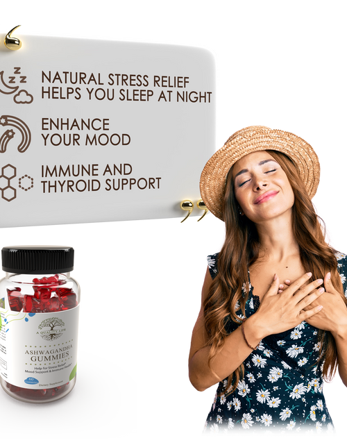 Load image into Gallery viewer, Ashwagandha Gummies by A Quality Life Nutrition
