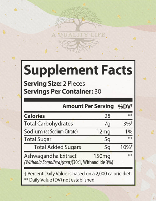 Load image into Gallery viewer, Ashwagandha Gummies by A Quality Life Nutrition
