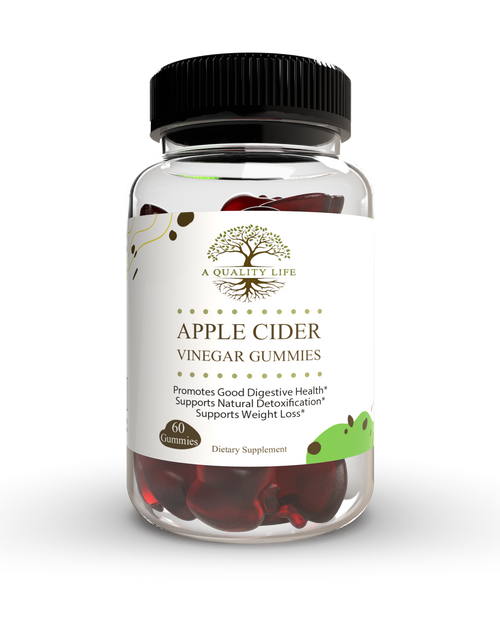 Load image into Gallery viewer, Apple Cider Vinegar Gummies by A Quality Life Nutrition
