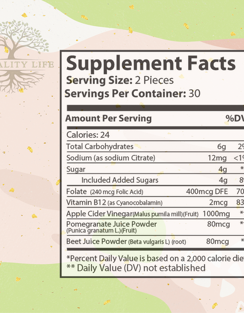 Load image into Gallery viewer, Apple Cider Vinegar Gummies by A Quality Life Nutrition
