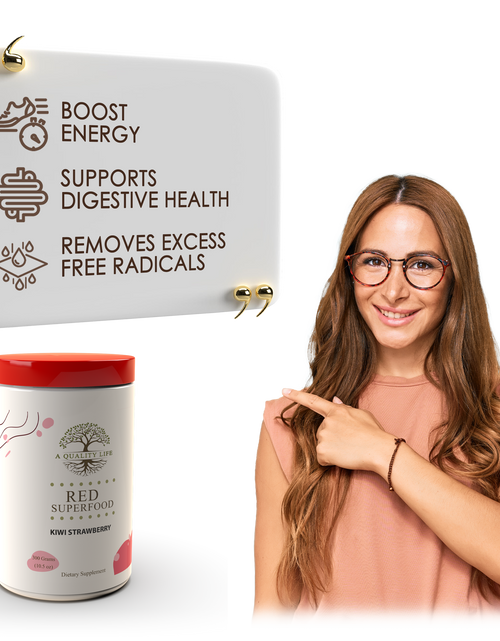 Load image into Gallery viewer, Red Superfood - Kiwi Strawberry by A Quality Life Nutrition
