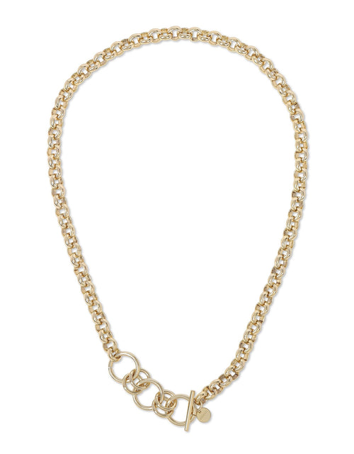 Load image into Gallery viewer, ROYAL TOGGLE CONVERTABLE LARIAT NECKLACE by eklexic jewelry
