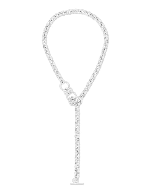 Load image into Gallery viewer, ROYAL TOGGLE CONVERTABLE LARIAT NECKLACE by eklexic jewelry
