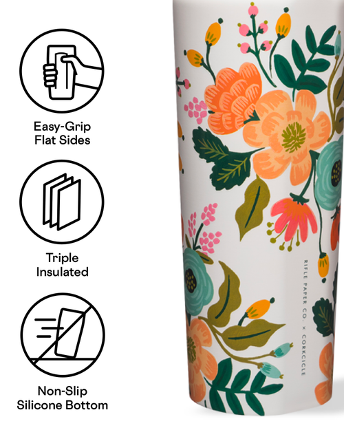 Load image into Gallery viewer, Rifle Paper Co. Sport Canteen by CORKCICLE.
