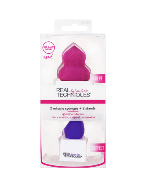 Load image into Gallery viewer, Real Techniques 2 Miracle Sponges
