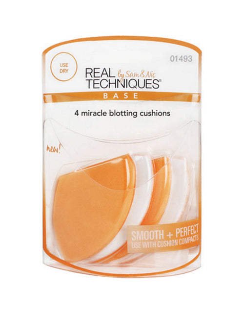 Load image into Gallery viewer, Real Techniques 4 Miracle Blotting Cushions
