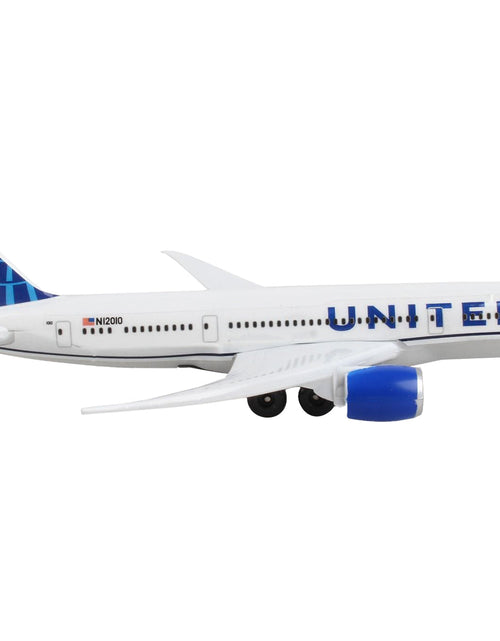 Load image into Gallery viewer, Commercial Aircraft "United Airlines" (N12010) White with Blue Tail Diecast Model Airplane by Daron
