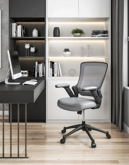 Load image into Gallery viewer, Techni Mobili Mid-Back Mesh Task Office Chair with Height Adjustable Arms by Level Up Desks
