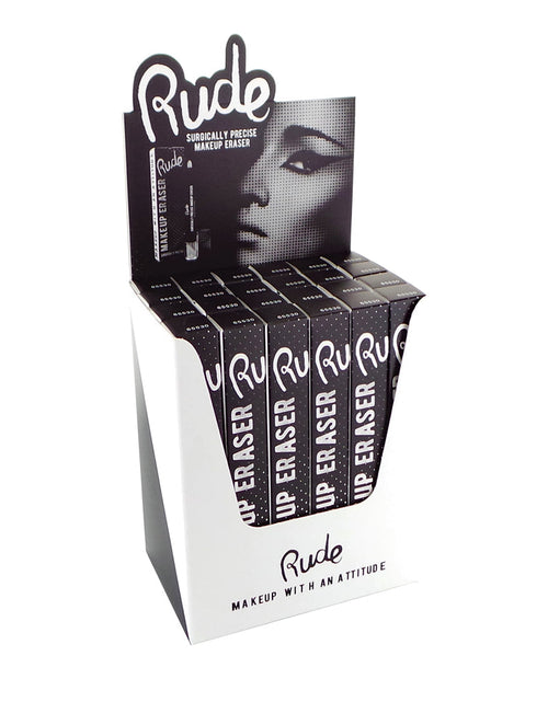 Load image into Gallery viewer, RUDE Surgically Precise Makeup Eraser Display Set, 24 Pieces
