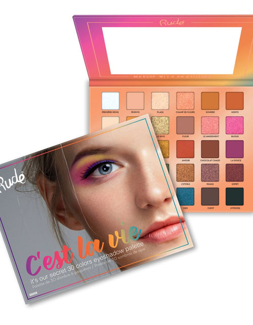 Load image into Gallery viewer, RUDE C'est La Vie - 30 Eyeshadow Palette
