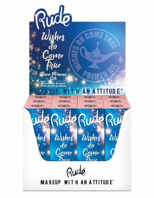 Load image into Gallery viewer, RUDE Wishes Do Come True Glow Primer Oil - Rose Gold, Display Set, 12 Pieces
