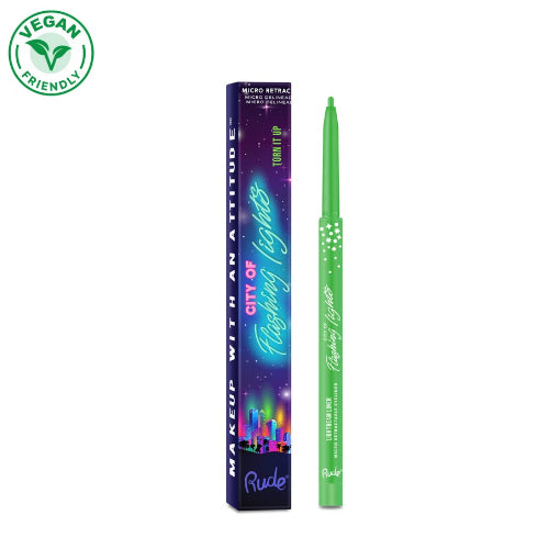 Load image into Gallery viewer, RUDE City of Flashing Lights Micro Retractable Liner - Turn It Up
