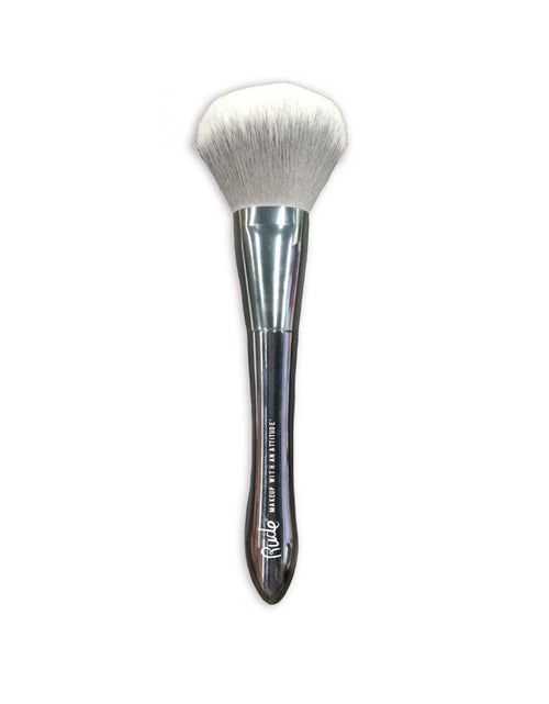 Load image into Gallery viewer, RUDE Silver Bullet Brush - Powder Brush

