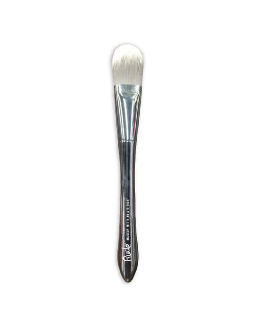 Load image into Gallery viewer, RUDE Silver Bullet Brush - Foundation Brush
