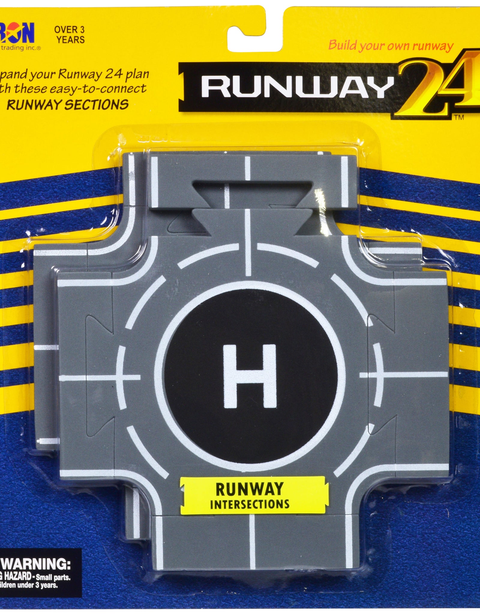 Runway Intersections 2 Piece Set for Diecast Models by Runway24