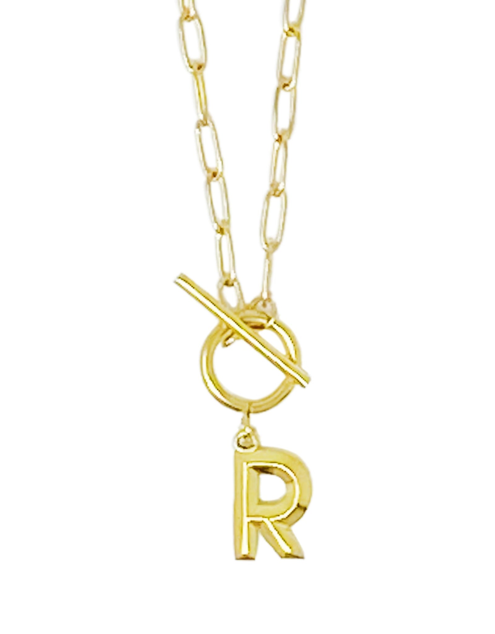Modern Classic Initial Necklace by Ellisonyoung.com
