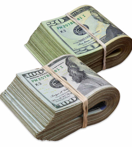 $12,000 ✔️RealAged™ Full Print New Series Bands by Prop Money Inc