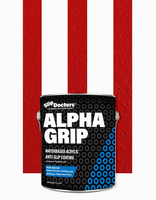 Load image into Gallery viewer, Alpha Grip Non-Slip Stripe and Athletic Court Paint by SlipDoctors
