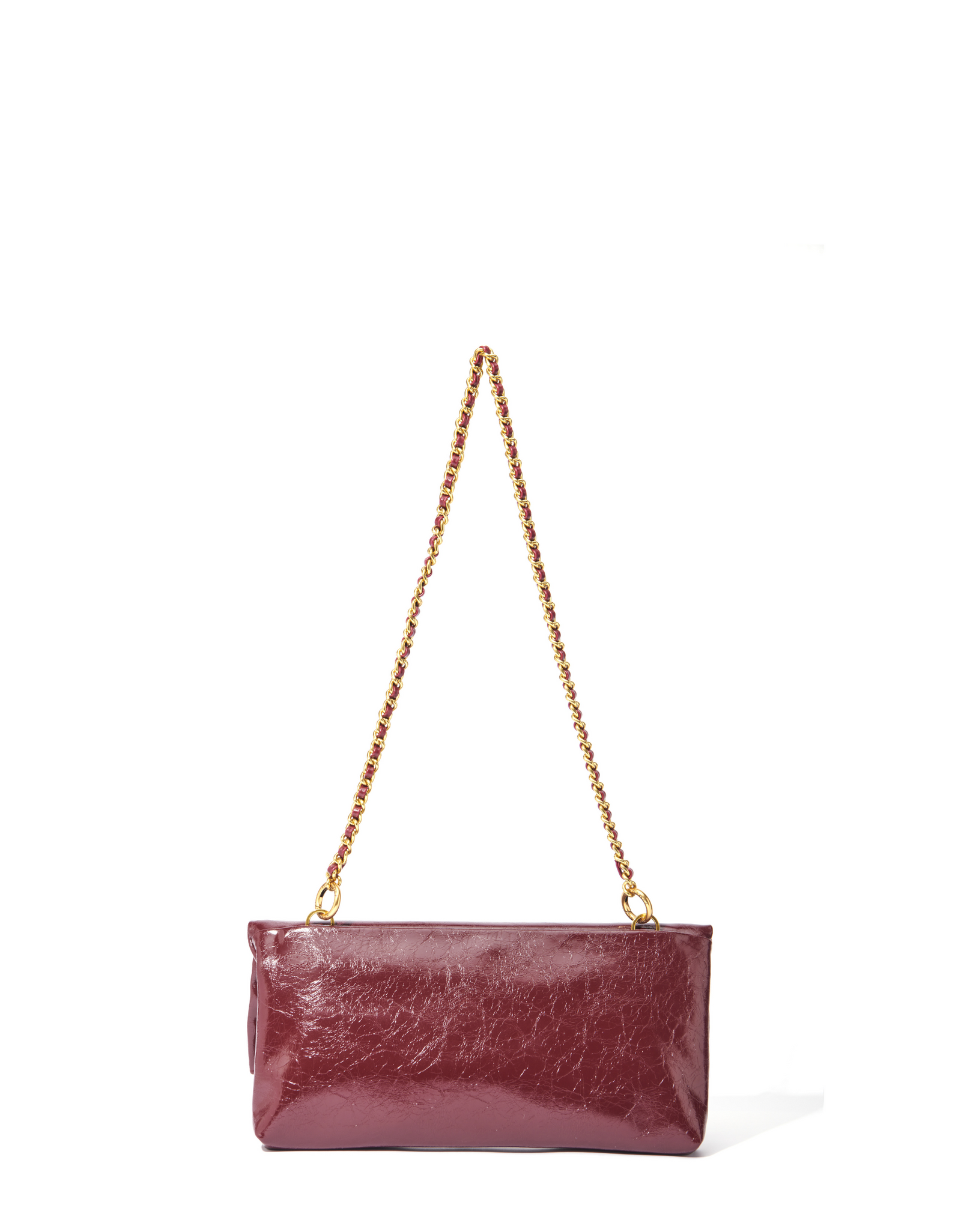 Rei Leather Bag, Red Wine by Bob Oré