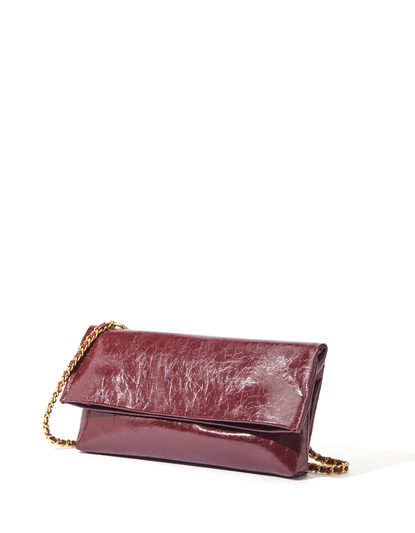 Rei Leather Bag, Red Wine by Bob Oré