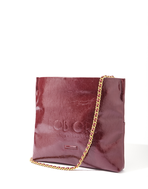 Load image into Gallery viewer, Rei Leather Bag, Red Wine by Bob Oré
