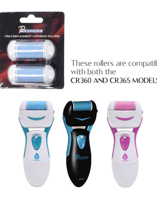 Load image into Gallery viewer, 2 Replacement Rollers for CR360 &amp; CR365 Callus Remover by Pursonic
