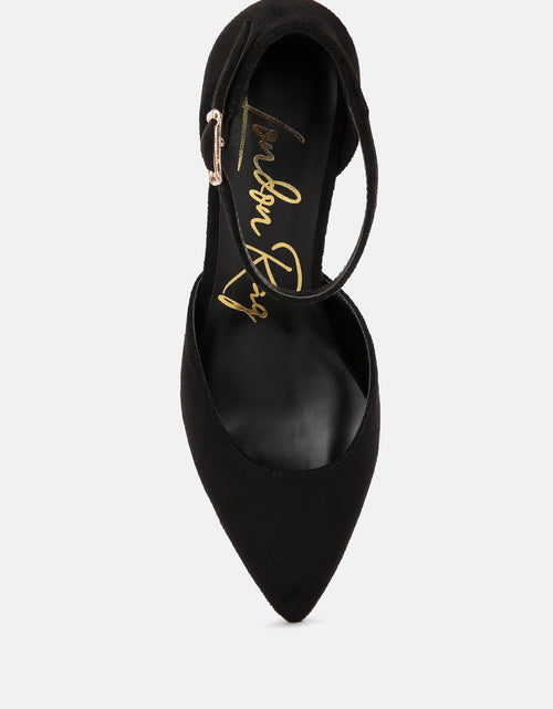 Load image into Gallery viewer, rory metallic sling detail block heel sandals by London Rag
