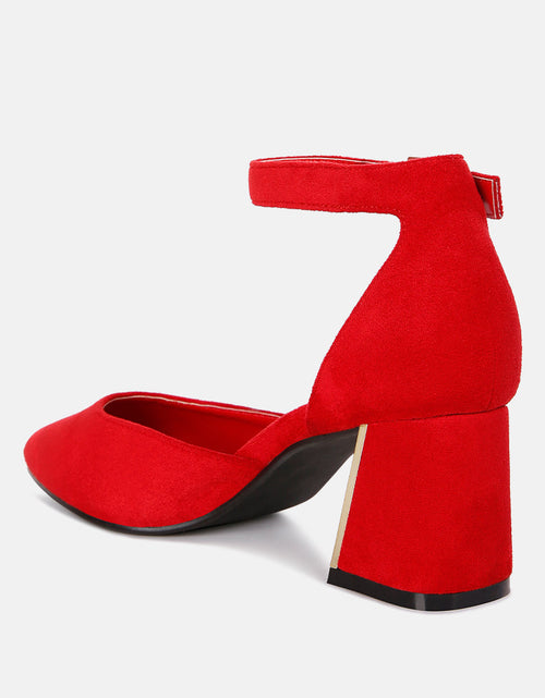 Load image into Gallery viewer, rory metallic sling detail block heel sandals by London Rag

