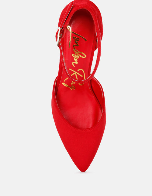 Load image into Gallery viewer, rory metallic sling detail block heel sandals by London Rag
