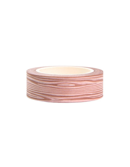 Load image into Gallery viewer, Rosewood Washi Tape | Gift Wrapping and Craft Tape by The Bullish Store
