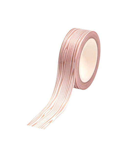 Load image into Gallery viewer, Rosewood Washi Tape | Gift Wrapping and Craft Tape by The Bullish Store
