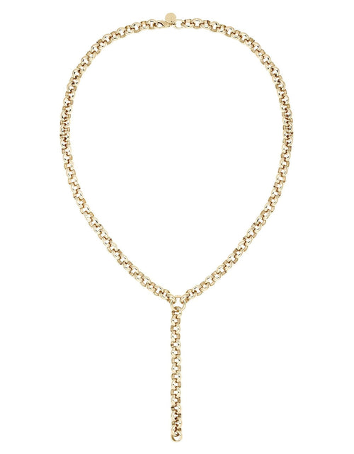 Load image into Gallery viewer, Royal Rolo Chain Lariat by eklexic jewelry
