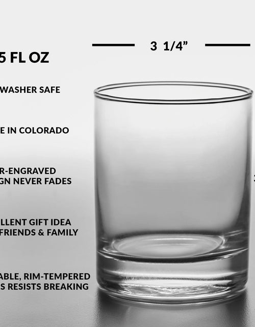 Load image into Gallery viewer, EGYPTIAN HIEROGLYPHICS Whiskey Glass by LumEngrave
