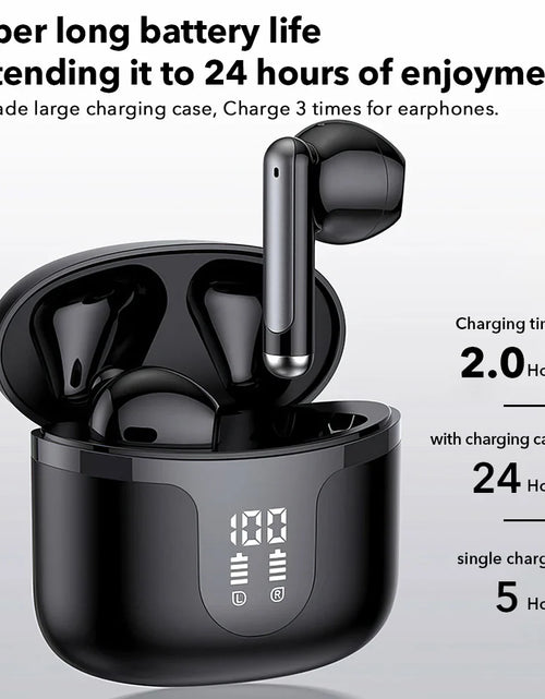 Load image into Gallery viewer, Mpow S47 True Wireless Bluetooth V5.3 Earphones with 35H Playback TWS Waterproof Earbuds for iPhone Huawei Xiaomi All Smartphone
