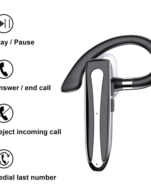 Load image into Gallery viewer, Mpow 530 Bluetooth 5.1 Headset Handsfree Calling Bluetooth Wireless Headphone with 10H Talk Time for Business Car Driver Trucker

