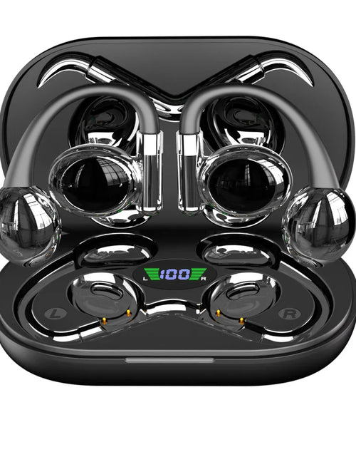 Load image into Gallery viewer, Mpow YYK-880 Open Ear Headphones Bluetooth 5.3 Wireless Earbuds with Earhooks for Office Work/Leisure/Sports,Up to 60H Playtime
