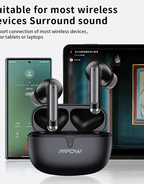Load image into Gallery viewer, Mpow S65 True Wireless Earbuds - Bluetooth 5.3 Headphones with 30H Playback SBC Low-Latency Gaming Mode in-Ear Earbuds for Phone
