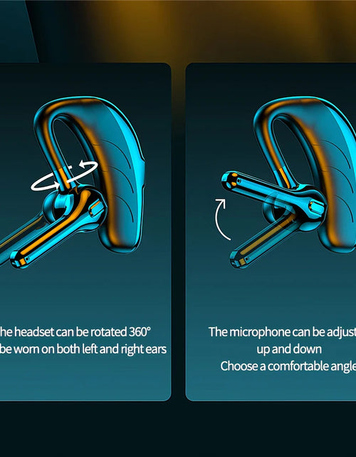 Load image into Gallery viewer, Mpow X13 Bluetooth V5.2 Single Wireless Headset Handsfree Earpiece with Microphone for Driving/Business/Office 25Hrs Android/iOS
