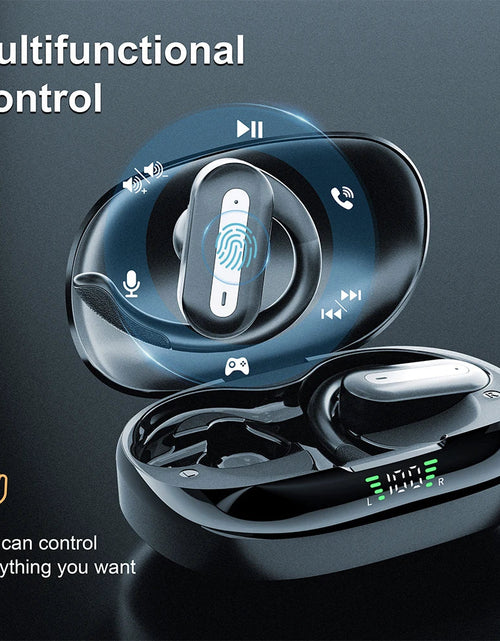 Load image into Gallery viewer, Mpow SP36 In-ear Bluetooth 5.4 Headphones Touch Control TWS Earphones with Earhook Wireless Sports Earphones 40 Hours Playtime
