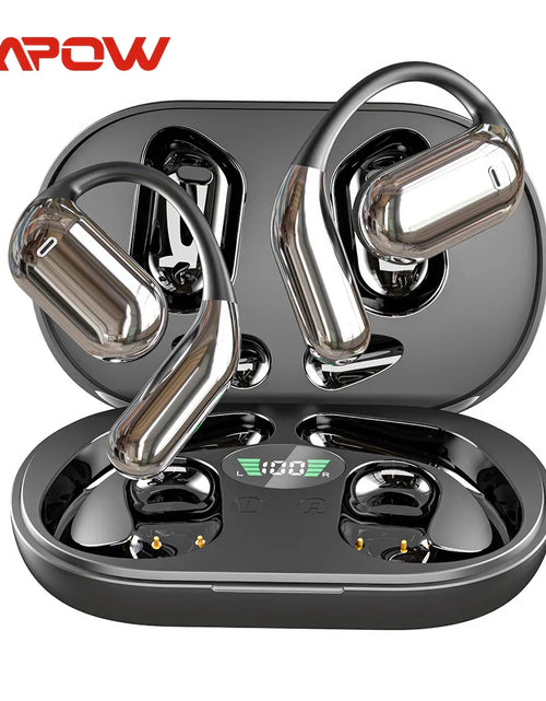 Load image into Gallery viewer, Mpow Q16 True Wireless Earphones, OWS Open Ear Earphones with Earhooks, Bluetooth 5.3, Up to 80H Playtime with Case for Cycling
