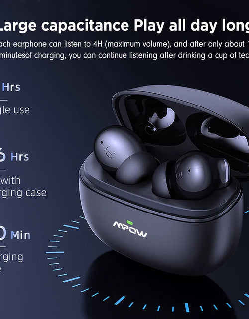 Load image into Gallery viewer, Mpow XY-17 ANC Active Noise Reduction Earphones Bluetooth 5.3 In-ear Sports Headphones with Dual Mic 24H Immersive Music Headset
