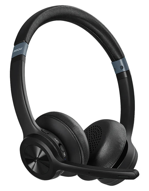 Load image into Gallery viewer, Mpow HC9 Bluetooth 5.3 Headset For Call Center Office Upgraded Wireless Headphones 45H Long Life CVC 8.0 Noise Cancelling Mic
