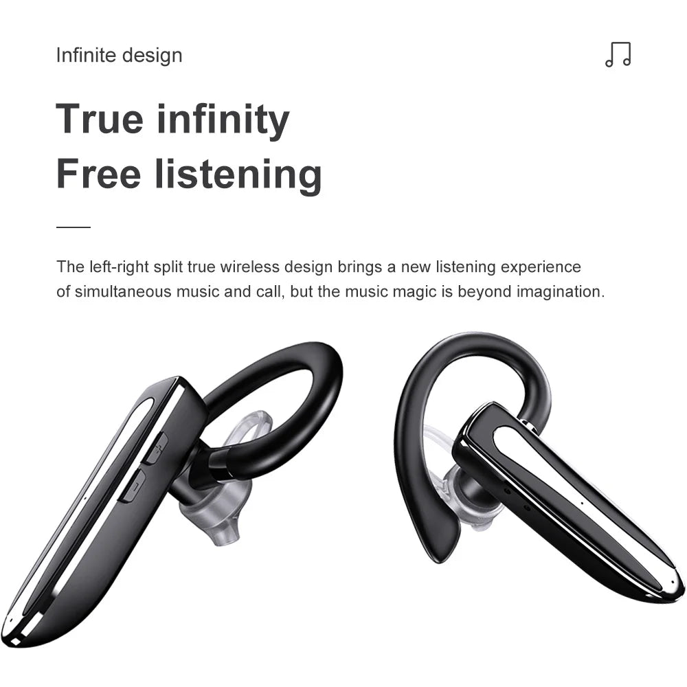 Mpow 530 Bluetooth 5.1 Headset Handsfree Calling Bluetooth Wireless Headphone with 10H Talk Time for Business Car Driver Trucker