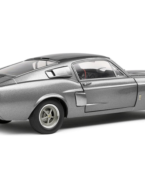 Load image into Gallery viewer, 1967 Shelby GT500 Gray Metallic with Black Stripes 1/18 Diecast Model Car by Solido
