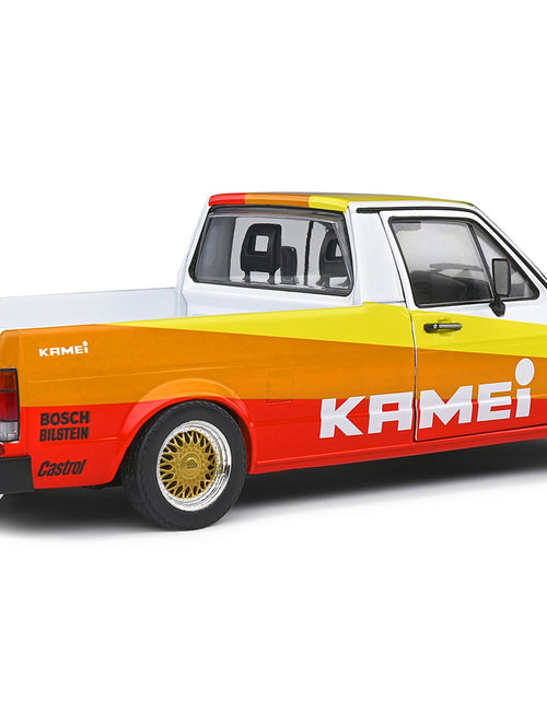 Load image into Gallery viewer, 1982 Volkswagen Caddy MK 1 Pickup Truck "Kamei Tribute" 1/18 Diecast Model Car by Solido
