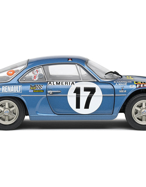 Load image into Gallery viewer, Alpine A110 1600S #17 Bernard Darniche - Alain Mahe "Rallye de Monte-Carlo" (1972) "Competition" Series 1/18 Diecast Model Car by Solido
